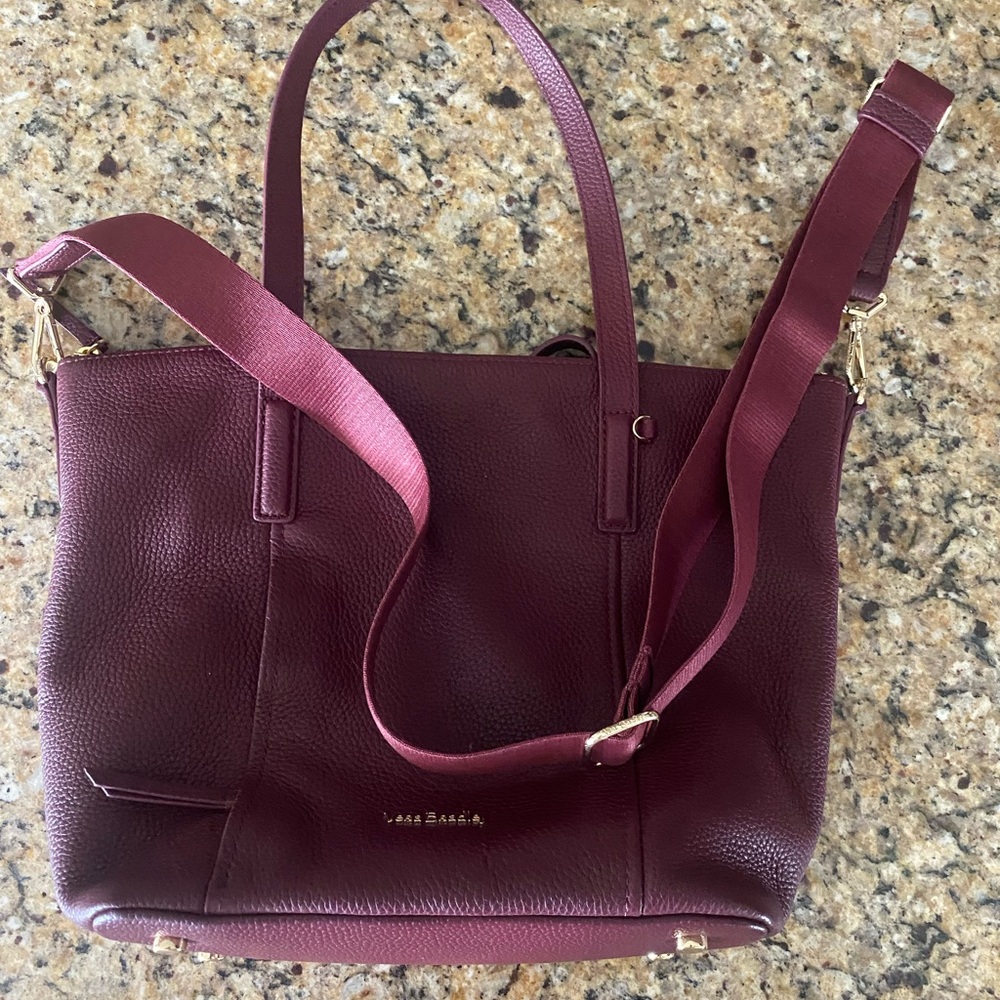 Vera Bradley Burgundy Tote Bag - Picture 7 of 7